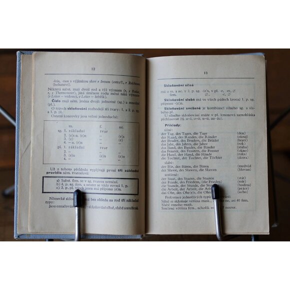 German - Czech - German Pocket Dictionary Nemecko-Cesky Cesko-Nemecky Slovnik - Picture 6 of 6